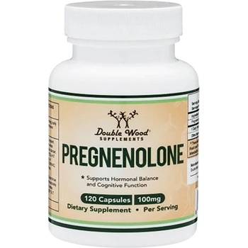Double Wood Supplements Pregnenolone 100 mg [120 капсули]