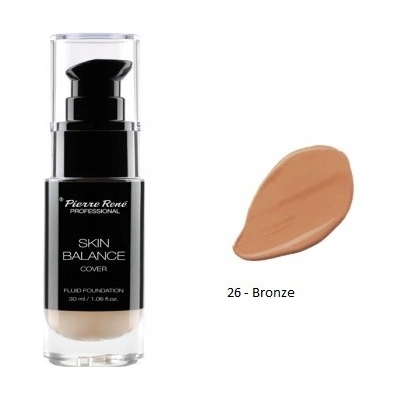 Pierre René Skin Balance Foundation Professional Krycí make-up č,26 Bronze 30 ml