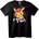 NOONEBRAND Тениска Pikachu P*KA - 7XL, Black