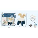 Armtoys ДЕТСКО СТОЛЧЕ ЗАЙЧЕ 28*27*42