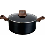 Voltz Тенджера Oliver Voltz Paris OV54418F24D, 24x15 см, Незалепващо покритие, Топлинен сензор, Индукция, Черен (5V4418F24D) - topmall