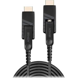 Lindy LINDY Micro HDMI Fibre Optic Hybrid 18G кабел 10m (38320)