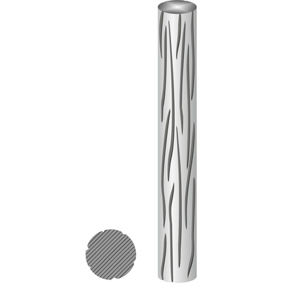 Tyč plná ø 16 - 20 x 1100 mm, S235, zdobená, vzor réva