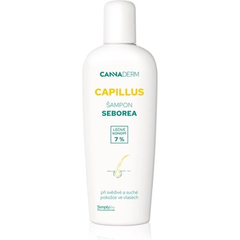 Cannaderm Capillus Seborea Shampoo билков шампоан за раздразнен скалп 150ml