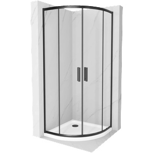 Mexen Rio 90 x cm + tray round