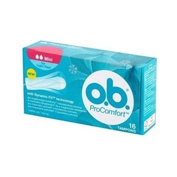 o.b. ProComfort Mini dámske hygienické tampóny 16 ks