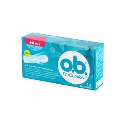 o.b. ProComfort Mini dámske hygienické tampóny 16 ks
