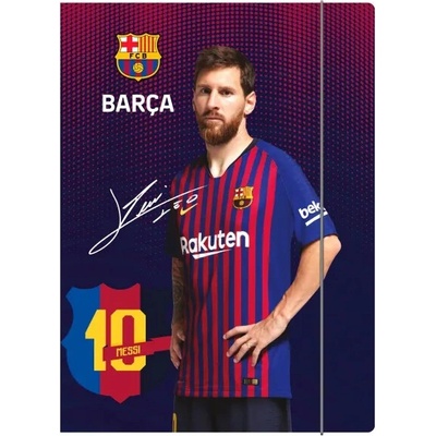 Astra Odkládací mapa se 3 chlopněmi a gumičkou, A4, FC BARCELONA, mix motivů, 108019001