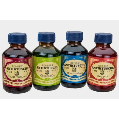 R&K antik ink 100 ml caput mortuum 650