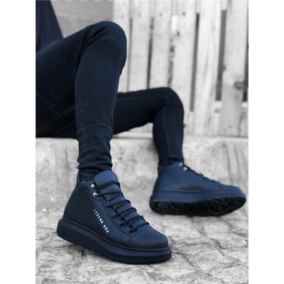 BOA Shoes Мъжки спортни боти с връзки ba0312 - Черни #362664 (362664_Черно)