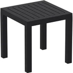 Siesta Exclusive SI-Маса за шезлонг 45x45x45cm. OCEAN ЧЕРНА (4058) (066) (014255)