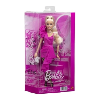 Barbie Deluxe Style Fuchsiové šaty