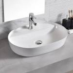 Inter Ceramic Порцеланов умивалник 882 БЯЛ (882)
