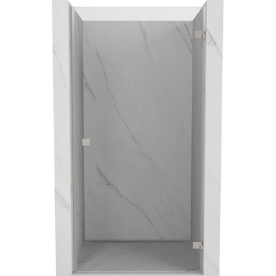 Mexen Lunar-B врати за душ кабина отваряеми надясно 70 см, прозрачни, четкан никел - 832-070-000-97-00-P (832-070-000-97-00-P)