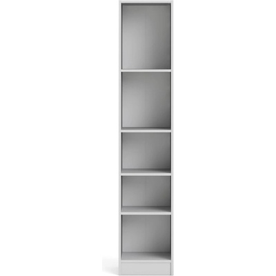 Tvilum Бял шкаф за книги 41x203 cm Basic - Tvilum (71775P49)