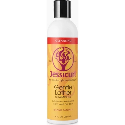 Jessicurl Gentle Lather šampón na jemné vlasy a kučery 237 ml Citrus Lavender