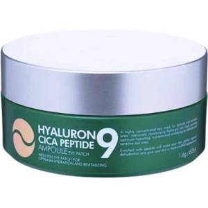MEDI-PEEL Hyaluron Cica Peptide 9 Ampoule Eye Patch - Хидрогел пачове за околоочен контур с центела и пептиди, 60бр