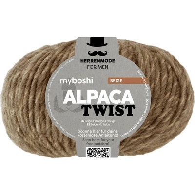 Příze myboshi Alpaca Twist Béžová