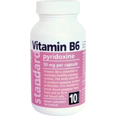 NuLab Vitamín B6 20 mg 100 kapsúl