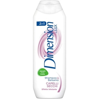 Dimension by Lux 2in1 šampón a kondicionér 2 v1 pre suché vlasy 250 ml