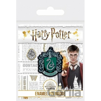 Epee smaltovaný odznak Harry Potter zmijozel