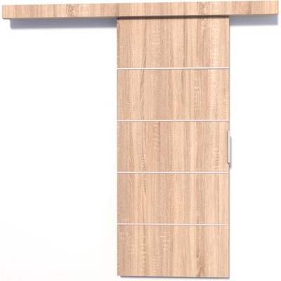 Sconto Posuvné dvere BIELLA 106 dub sonoma 106x205 cm