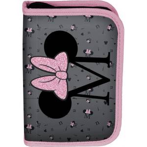 PASO Ученически несесер Paso Minnie - с 1 цип (DM22BB-001BW)