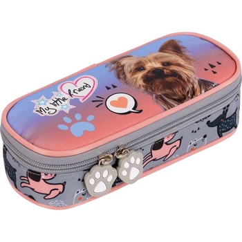 St. Majewski Овален несесер St. Majewski My Little Friend - Grey York, 1 цип (TO-SAS-8425-XXX-MLFX-ST)