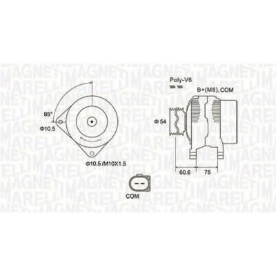 generátor MAGNETI MARELLI 063732051010