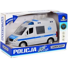Teddies Auto policie se zvukem a světlem
