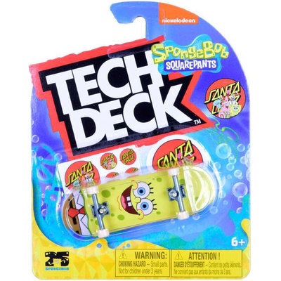 Tech Deck 96MM fingerboard SANTA CRUZ SPONGEBOB 20147629 – Zboží Dáma