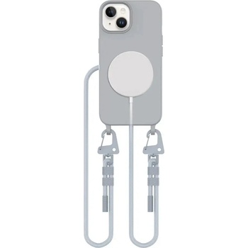 Tech-Protect Калъф Tech-Protect MagNecklace MagSafe за iPhone 13 - сив (5906302376100)