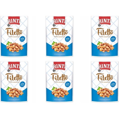 Rinti Filetto Adult kuře a kachna v želé 6 x 100 g