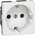 Legrand КОНТАКТ ШУКО mozaic 2p+t 278210 БЯЛ (1930278210)