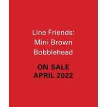 Line Friends Mini Brown Bobblehead