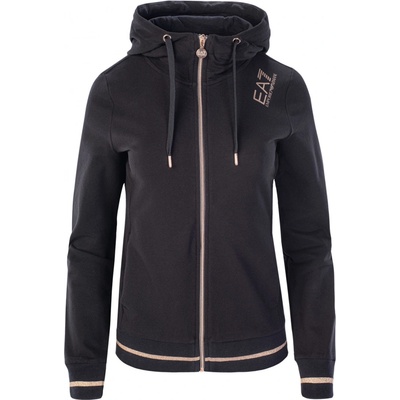 EA7 Emporio Armani Train Core Lady W Hoodie FZ 8NTM34TJCQZ1200 čierna