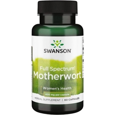 Swanson Full Spectrum Motherwort 400 mg [60 капсули]