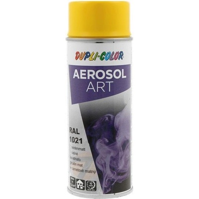 Dupli Color ART RAL 1021 repková žltá polomatná farba v spreji 400 ml