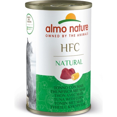 Almo Nature Икономична опаковка Almo Nature HFC 24 x 140 г - риба тон и царевица