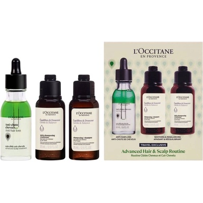 L'Occitane Комплект Advanced Hair & Scalp Routine, 3 части