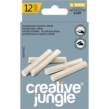 SaKOTA Памучни топчета creative jungle сиви естествени 200 г 12 броя cga1832 (cga1832)