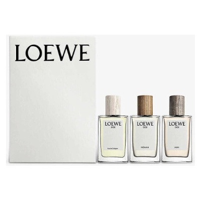 Loewe 001 Women 30 ml EDP + Loewe 001 Men EDP 30 ml + Loewe 001 EDC 30 ml pre ženy