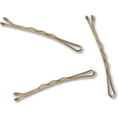 Bravehead 8702 sponky do vlasov 330 ks 51 mm - blond