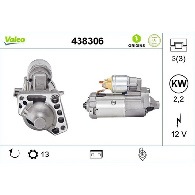 Startér VALEO 438306