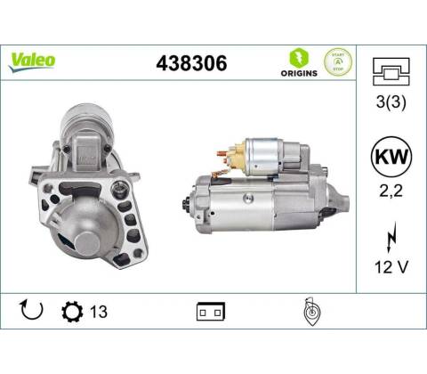 Startér VALEO 438306