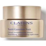 Clarins Nutri Lumiere Nuit Нощен възстановяващ подмладяващ крем против бръчки за зряла кожа 50 ml