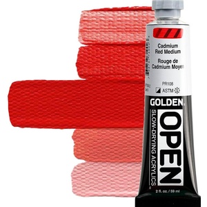 Golden Artist Colors Open АКРИЛНА боя Cadmium Red Medium 59 ml 1 бр (0007100-2)