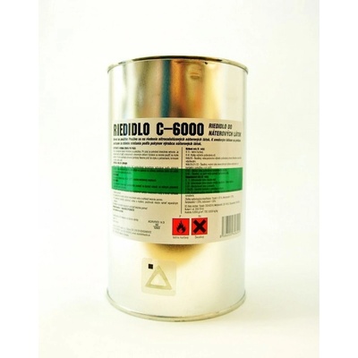 Riedidlo C-6000 - nitrocelulózové (acetónové) riedidlo 1l