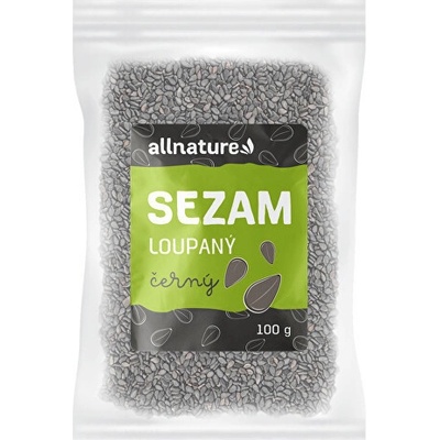 Allnature Sezam černý 100 g