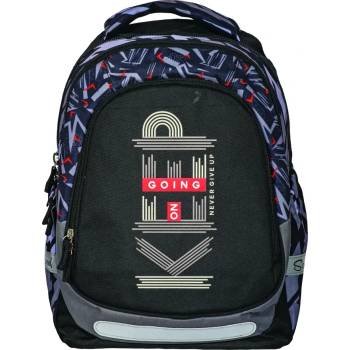S-Cool Ученическа раница s-cool анатомична keep going on, 19 л